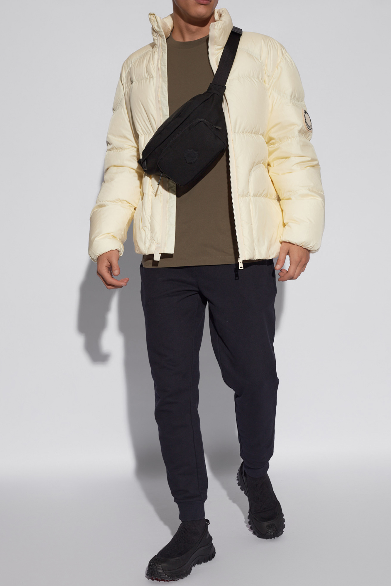 pack Moncler - slit-detail layered shirt pack Moncler - slit-detail layered shirt